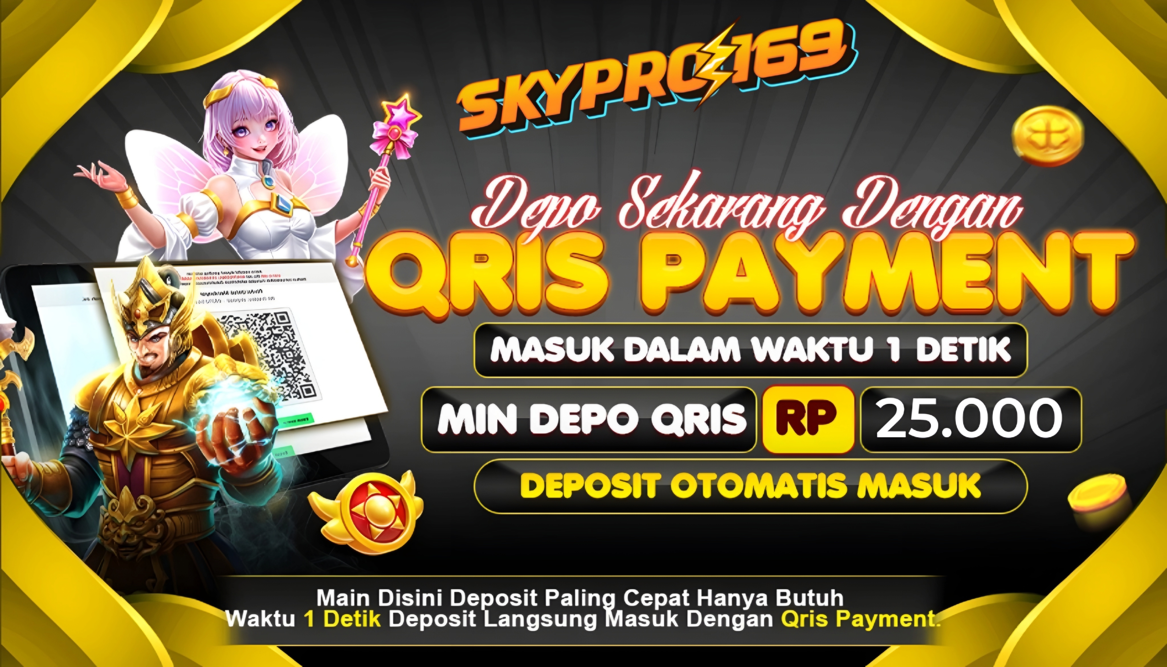 BEBAS TRANSFER DEPOSIT QRIS